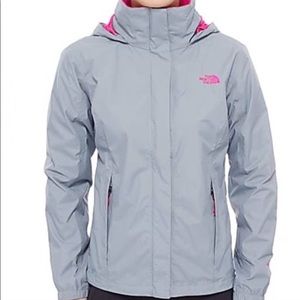 The North Face women’s rain jacket raincoat size medium